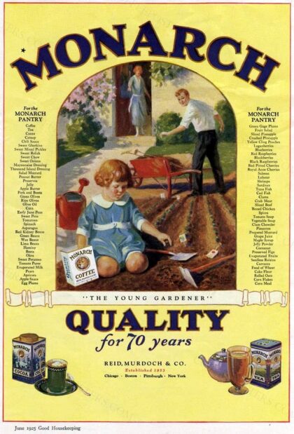 Monarch Coffee, Cocoa and Tea -1925A