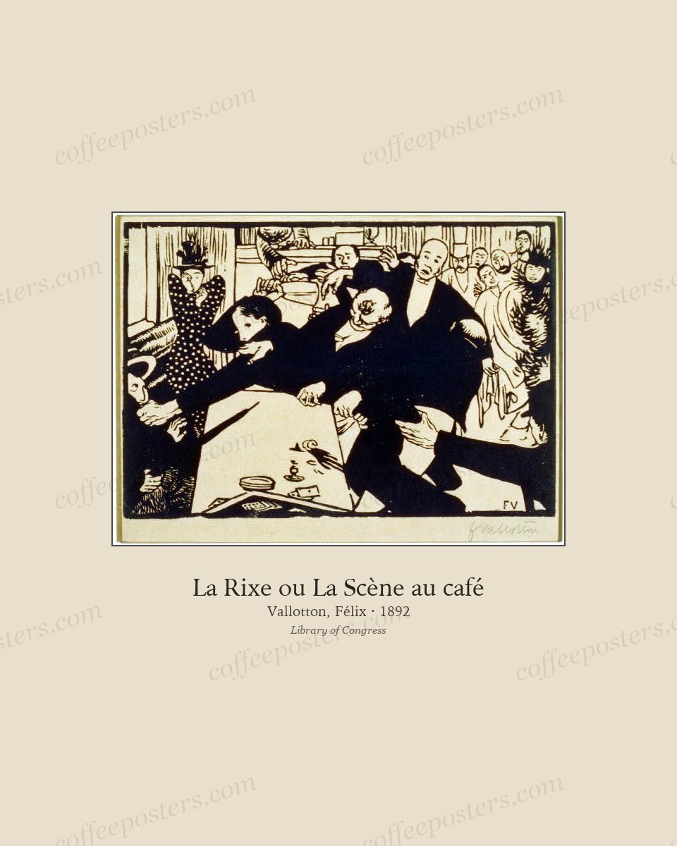 La Rixe ou La Scène au café