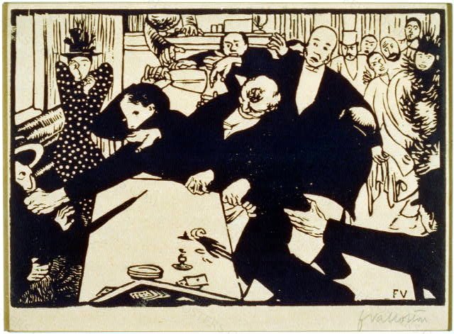 La Rixe ou La Scène au café