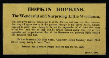 Hopkin Hopkins : the wonderful and surpising little Welchman