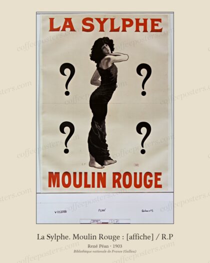 La Sylphe. Moulin Rouge : [affiche] / R.P