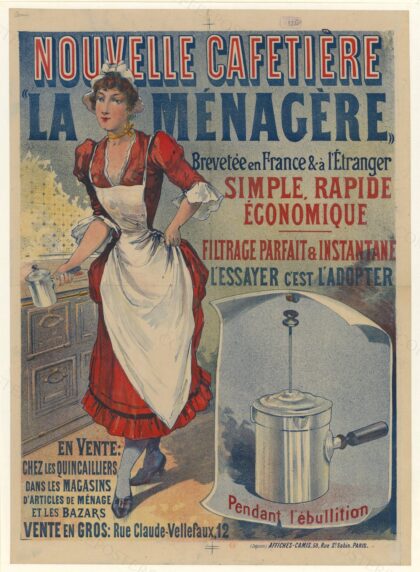 Nouvelle cafetière , la Ménagère... simple, rapide, économique..., l'essayer c'est l'adopter..