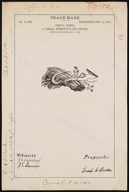 [Trademark registration by Fred C