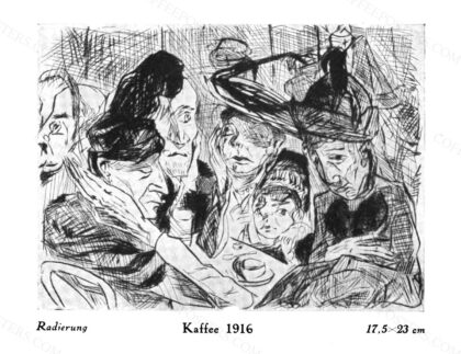 Max Beckmann - Kaffee, 1916