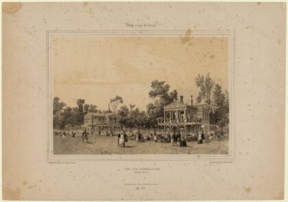 Paris et ses environs Café des Ambassadeurs Champs-Elysées, QB.587
