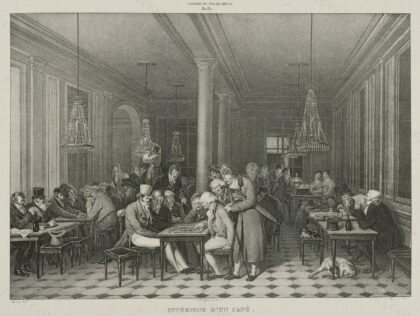 Palais Royal Interieur d'un café