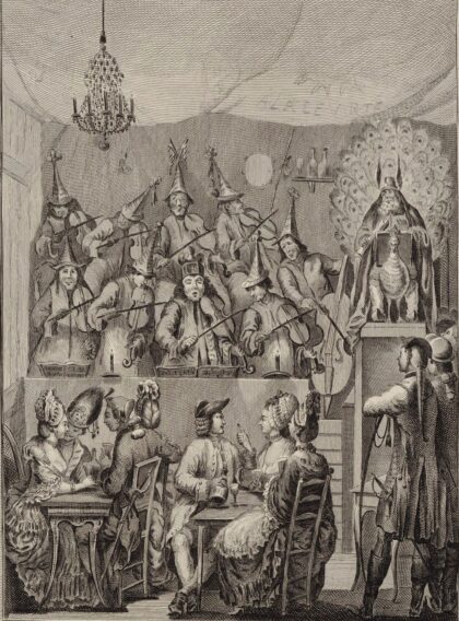 Concert extraordinaire donné au café des aveugles en septembre 1771