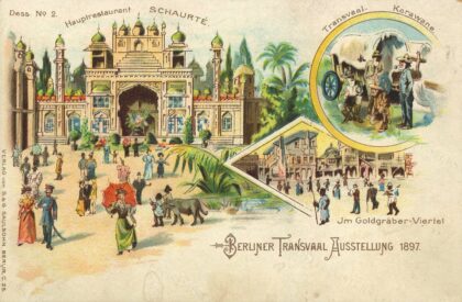 Berlin, Charlottenburg, Berlin - Berliner Transvaal-Ausstellung 1897 (Zeno Ansichtskarten)