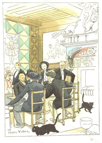 GOUDEAU&VIDAL - Au Chat Noir