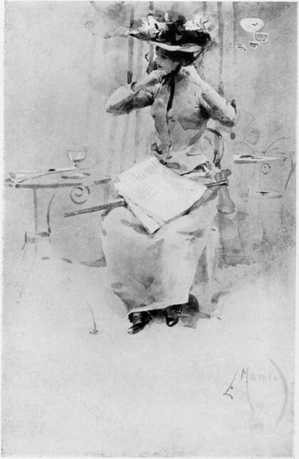Luděk Marold, In the Café