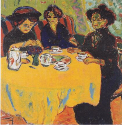 Kirchner - Kaffetafel - 1907