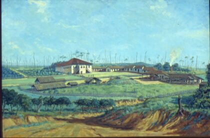 Henrique Manzo - Fazenda em Campinas, 1840 - 2, Acervo do Museu Paulista da USP